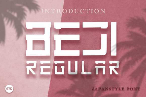 Beji: A Japanese Styled Display Font That Elevates Brand Identity