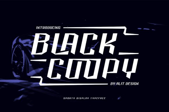 Black Coopy: A Bold Display Font for High-Impact Digital Marketing