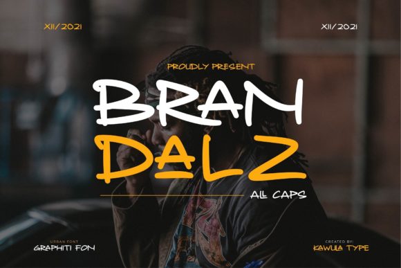 Bran Dalz: A Bold Display Font for Modern Campaign Design