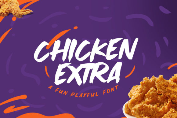 Chicken Extra: A Retro Display Font for Modern Web Design Projects