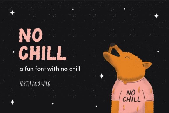 Choosing No Chill: A Display Font for Modern Web Design Projects