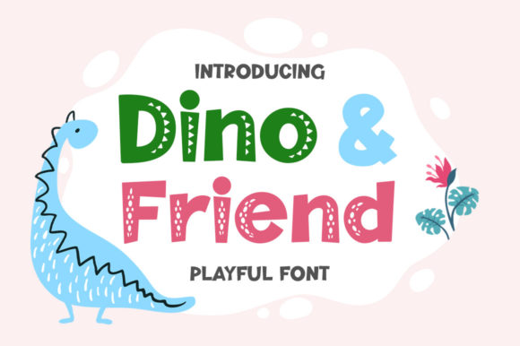 Dino Friend: A Display Font That Elevates Your Brand’s Personality