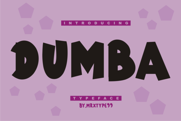 Dumba: A Bold Display Font for Scroll-Stopping Digital Campaigns