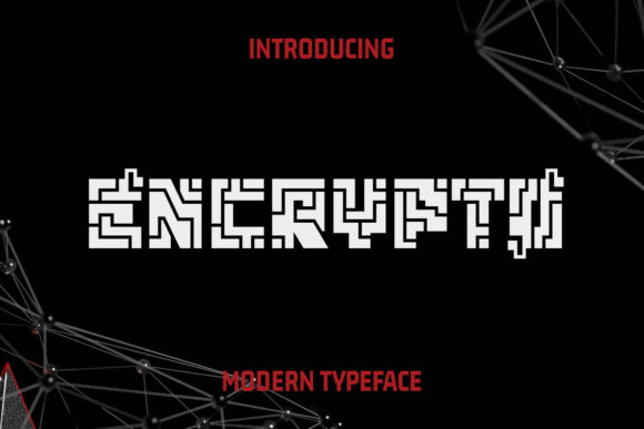 Encrypto: A Modern Display Font That Elevates Brand Identity with Style
