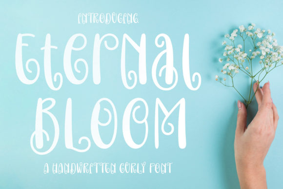 Eternal Bloom: A Chic Display Font for Modern Marketers and Designers