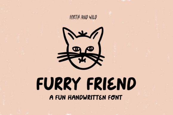 Furry Friend: A Designer’s Go-To Display Font for Warm Branding Projects