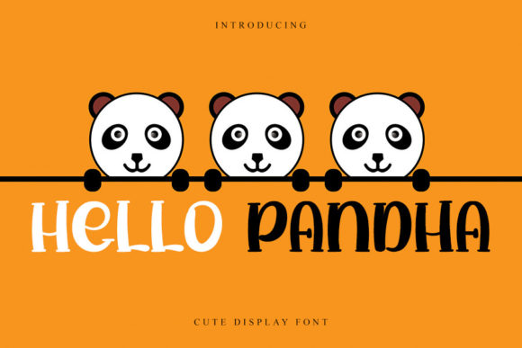 Hello Pandha: A Fresh Display Font for Modern Campaign Design