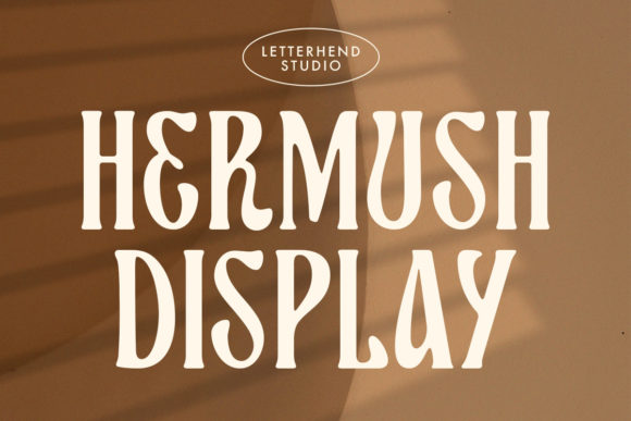 Hermush: A Bold Display Font for Scroll-Stopping Marketing Visuals
