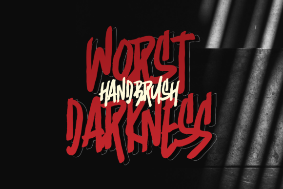 How a Display Font Like Worst Darkness Can Elevate Your Brand’s Visuals