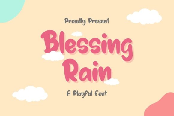 How Blessing Rain Font Transformed My Small Business Branding