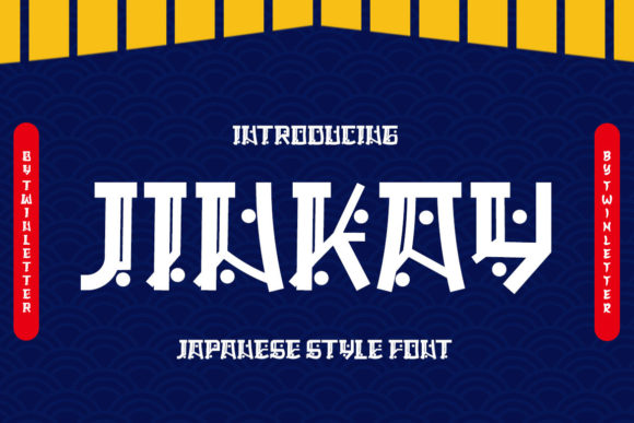 Jinkay Faux Japanese: A Display Font with Editorial Grace