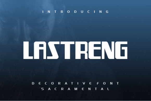 Lastreng: A Cool & Casual Display Font for Web Designers