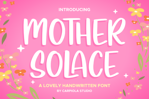 Mother Solace: A Thoughtful Display Font for Timeless Editorial Design