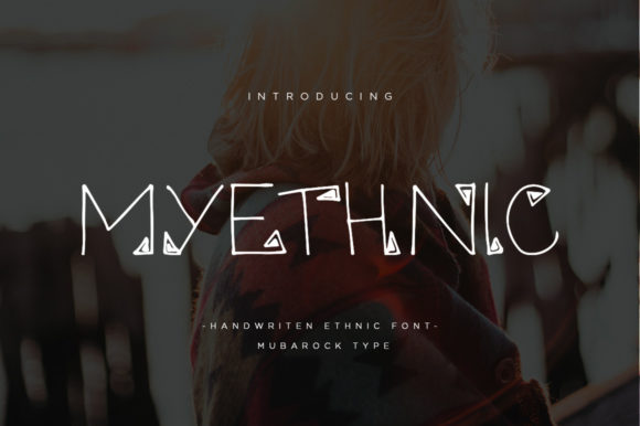 Myethnic: A Creative Display Font for Brands with Cultural Nuance