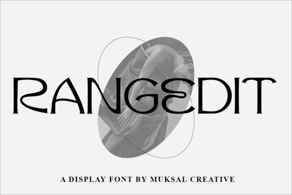 Rangedit: A Display Font That Brings Casual Charm to Campaign Design