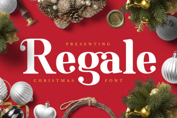 Regale: A Versatile Display Font for Crafters and Product Designers
