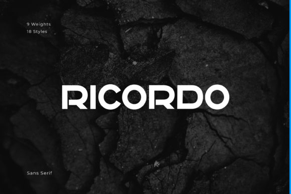 Ricordo: A Modern Display Typeface for Editorial Elegance