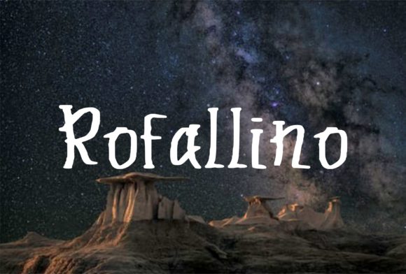 Rofallino: A Maker’s Favorite Display Font for Handmade Labels, Invitations, and More