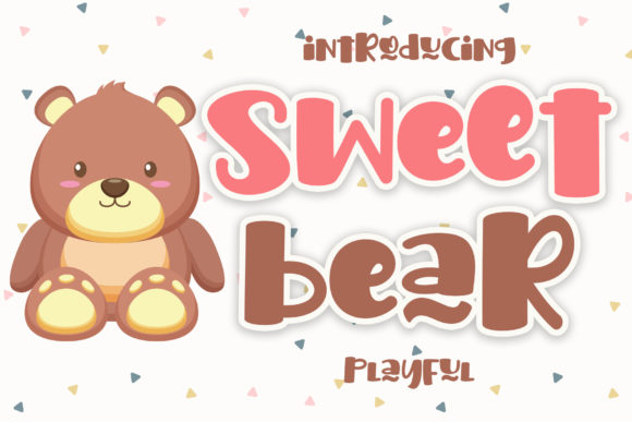 Sweet Bear: A Minimalist Display Font That Elevates Small Business Branding