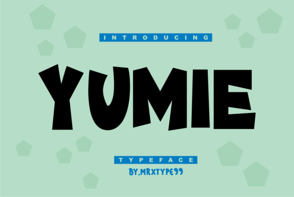 Yumie: The Bold Display Font That Elevates Handmade Designs